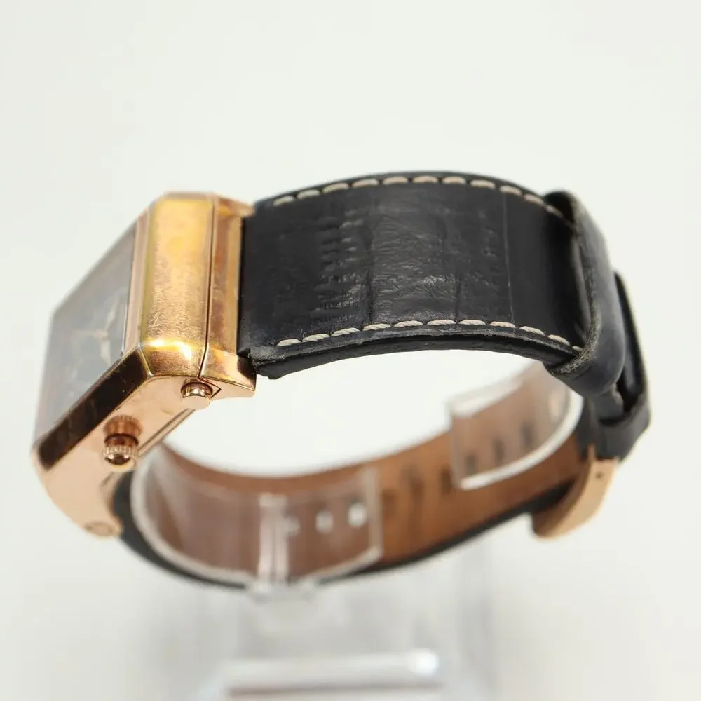 Invicta Time Square Rose Gold Tone Swiss Watch RARE Quartz 2706 w New Battery